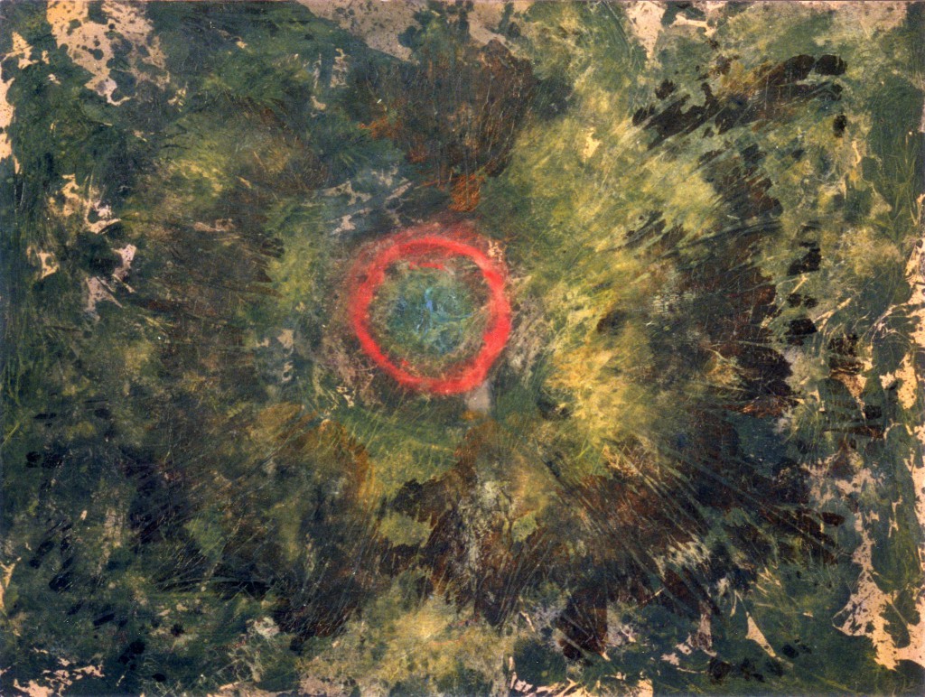 2007 Roter Kreis 170 x 130 cm